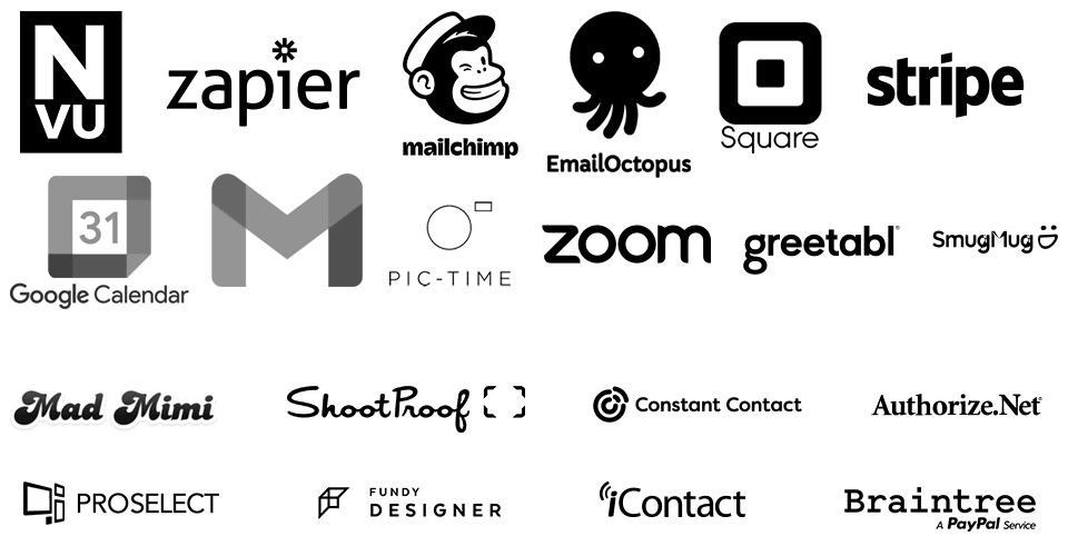 Various Integrations with Many different software