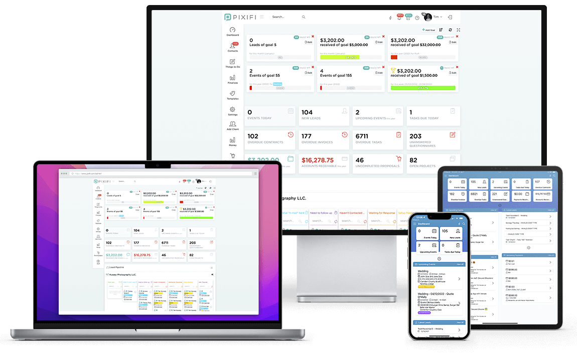 Create Custom Dashboards For Photography Business Management